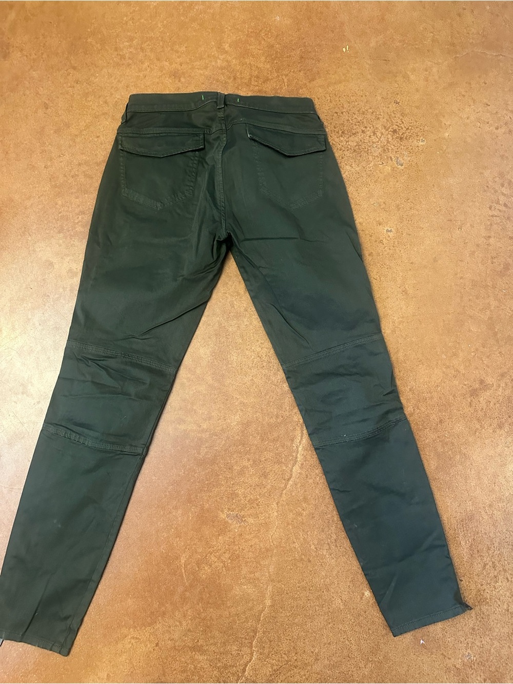J Brand Dark Green Skinny Jeans